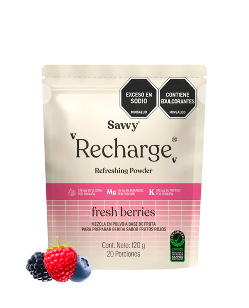 Recharge frutos rojos "Savvy" Pack 120 gr