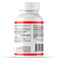 Detalle de etiqueta de Reswine con resveratrol de alta pureza.
