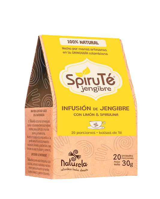 Spirute jengibre Naturela 20 sobres