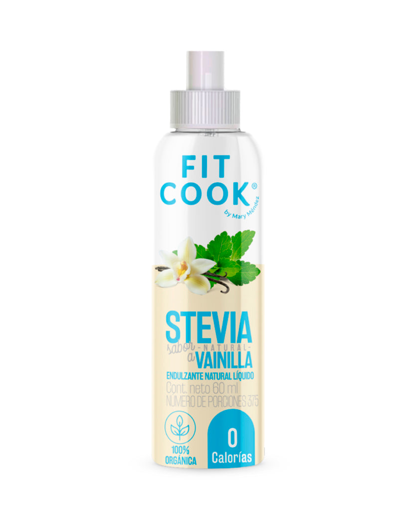 Stevia liquida vanilla "Fitcook by Mary Mendez" 60 ml