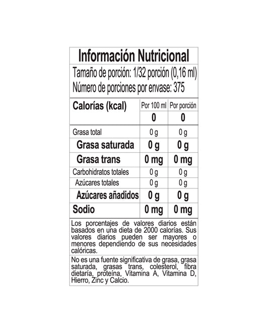 Stevia liquida vanilla "Fitcook by Mary Mendez" 60 ml