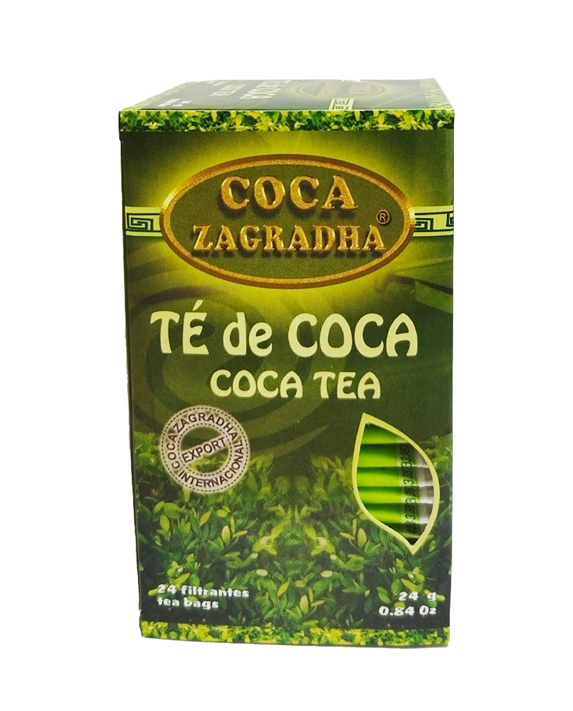 Té de coca Coca Zagradha 24 filtrantes