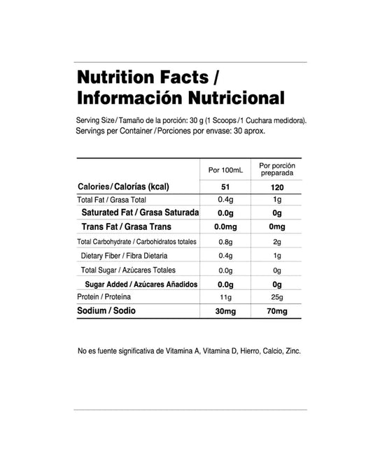 Proteína Whey elite vainilla Vitanas 2 lb