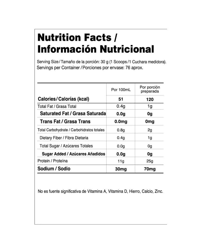 Proteína Whey elite vainilla Vitanas 5 lb