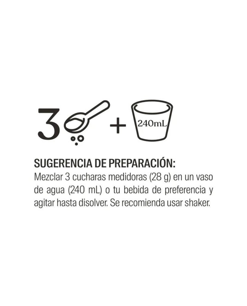 dosis Proteina vegetal de vainilla