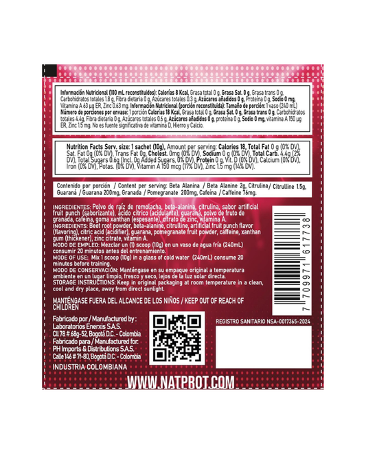 Proteina prewk "Nat-pro" II 10 gr