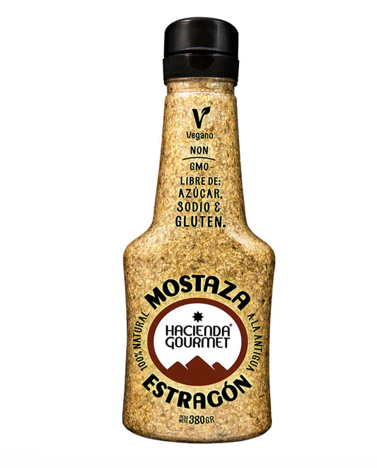 Mostaza estragón "Hacienda Gourmet" 380 gr