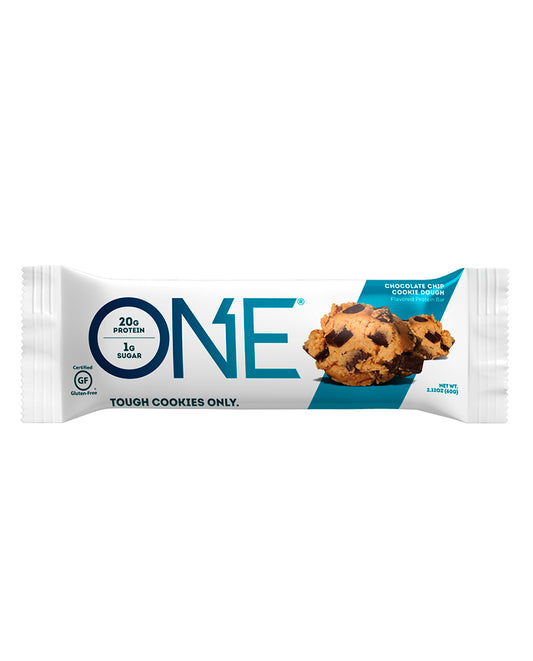 Barra de proteina chocolate chip cookie dough One 60 gr