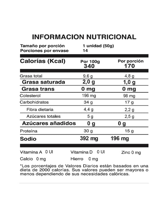 Pancakes vainilla Protein bakes 700 gr