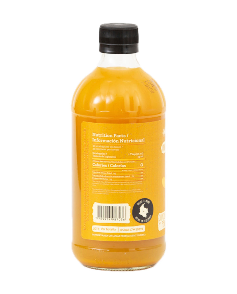 Vinagre de manzana con cúrcuma y penca sábila Manzato 500 ml