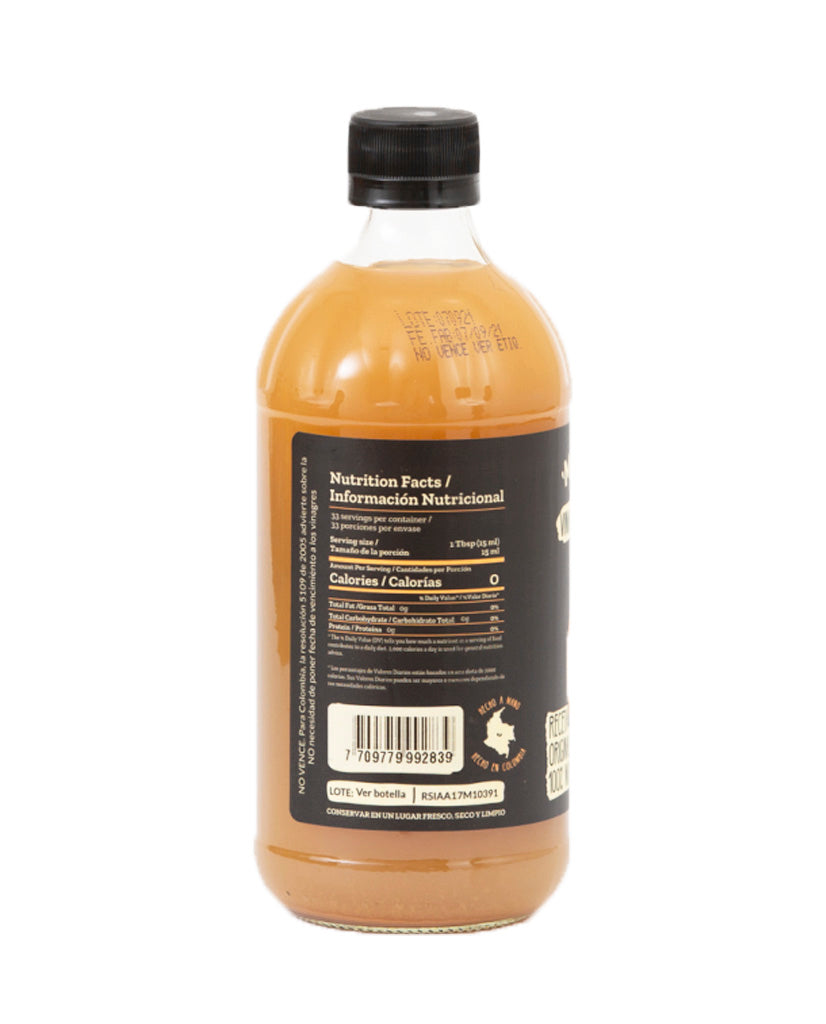 Vinagre de manzana original natural Manzato 500 ml